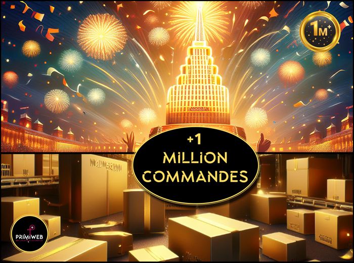 Plus d'un million de commandes traitées avec succès grâce à nos connecteurs API !
